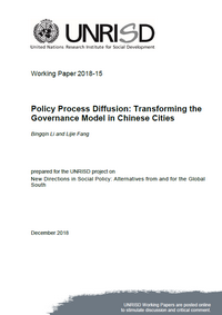 Policy Process Diffusion: Transforming the Governance Model in Chinese Cities